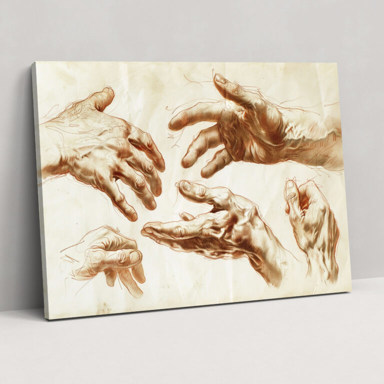 Rembrandt Canvas Print - Rembrandt, Wall Art, Rembrandt, Wall Decoration
