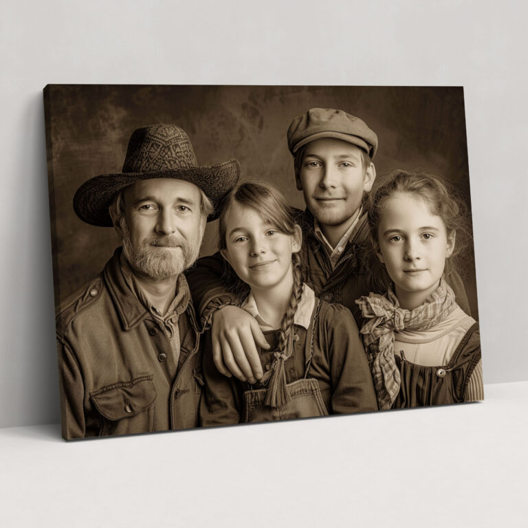 Rembrandt Family Portrait Wall Decoration - Rembrandt, Canvas Wall Art, Rembrandt, Home Decoration