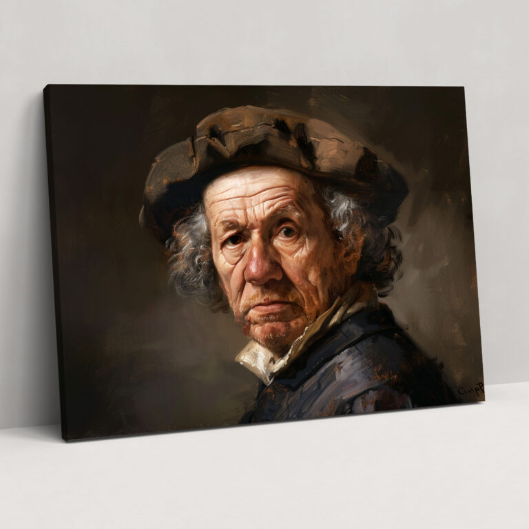 Rembrandt Wall Art Canvas Print - Rembrandt, Rembrandt, Canvas Print, Home Decoration