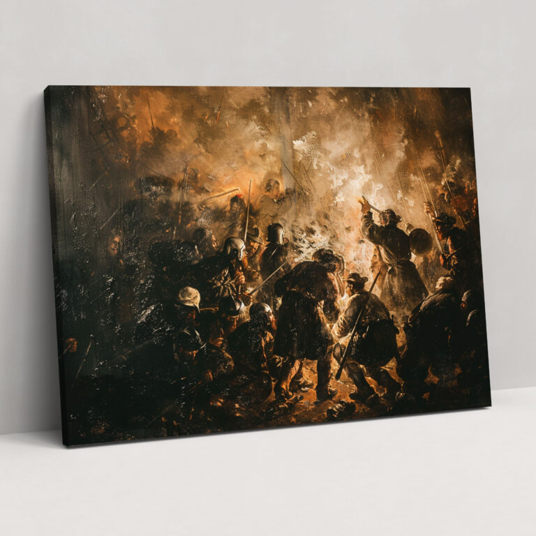 Rembrandt Old Master Painting Wall Art - Rembrandt, Canvas, Home Decoration, Canvas Wall Art