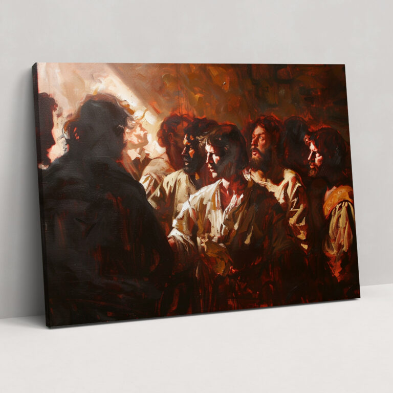 Rembrandt Biblical Scene Wall Art - Rembrandt, Wall Art, Canvas, Canvas Print