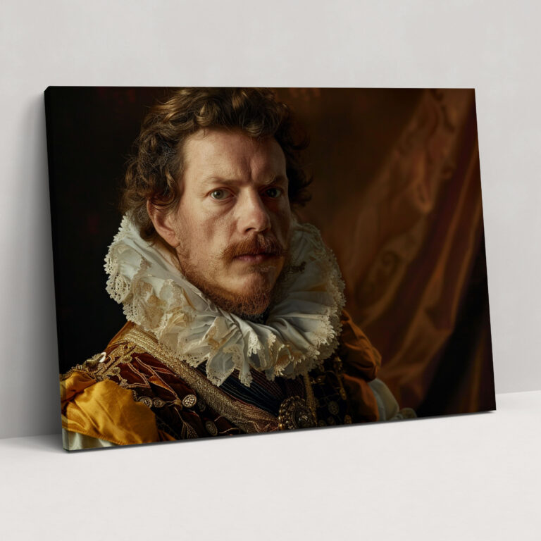 Rembrandt Nobleman Portrait Canvas Print - Rembrandt, Canvas Wall Art, Wall Art, Home Decoration