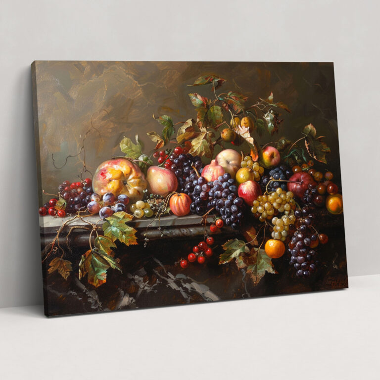 Rembrandt Still Life Wall Art - Rembrandt, Canvas Print, Wall Art, Home Decoration