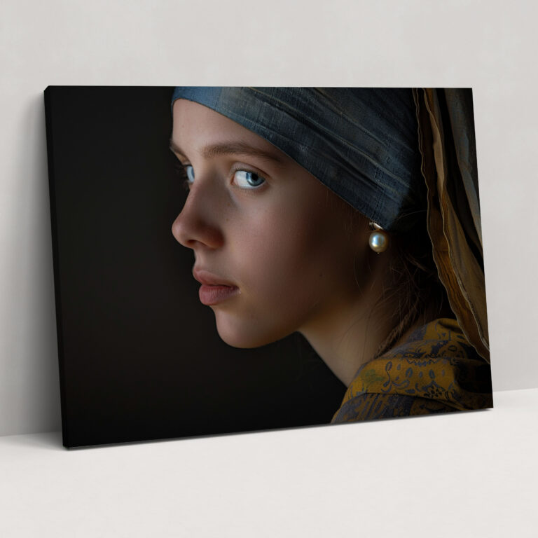 Rembrandt Woman With Pearl Earring Wall Art - Rembrandt, Home Decoration, Wall Decoration, Canvas Print