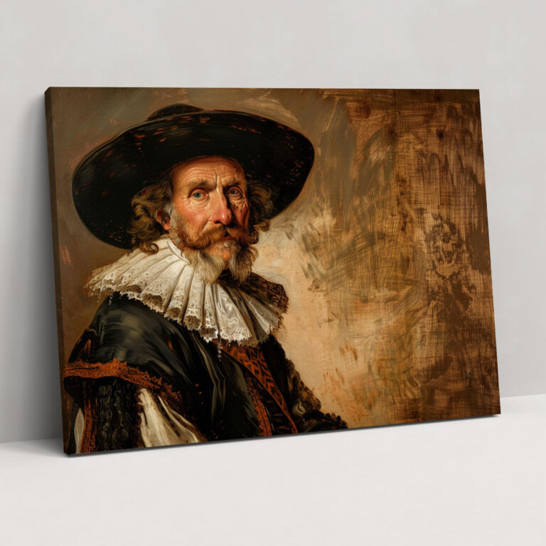 Rembrandt Nobleman Canvas Print - Rembrandt, Canvas Wall Art, Wall Art, Canvas