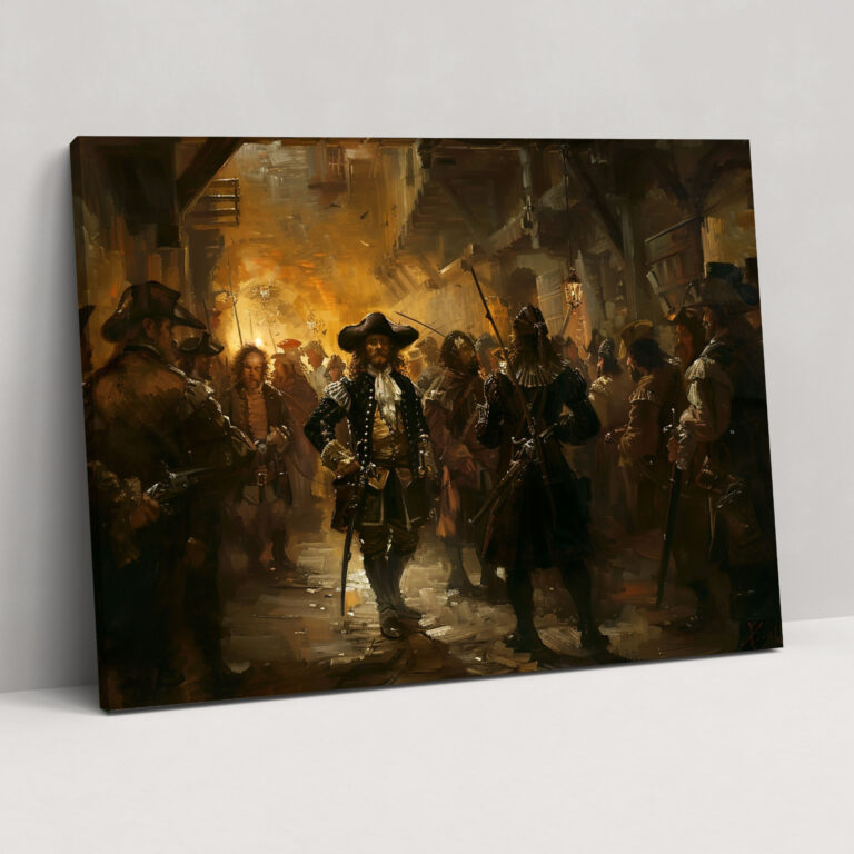 Rembrandt Night Watch Canvas Print - Rembrandt, Canvas Print, Rembrandt, Wall Decoration