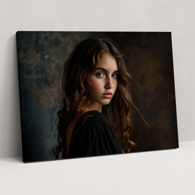 Rembrandt Canvas Print - Dramatic Portrait Wall Decoration - Rembrandt, Home Decoration, Canvas Wall Art, Canvas