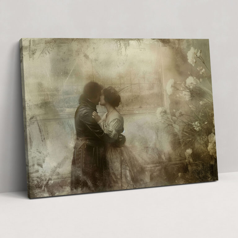 Rembrandt Wall Decoration - Romantic Scene Canvas Print - Rembrandt, Home Decoration, Wall Art, Canvas