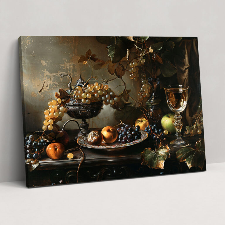 Rembrandt Still Life Canvas Print - Rembrandt, Wall Decoration, Rembrandt, Canvas Print