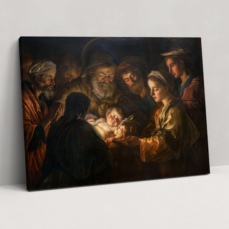 Rembrandt Religious Painting Wall Decoration - Rembrandt, Rembrandt, Canvas, Canvas Wall Art