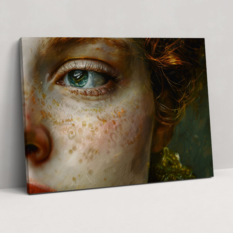 Delicate Portrait Wall Art - Rembrandt, Wall Art, Wall Decoration, Canvas