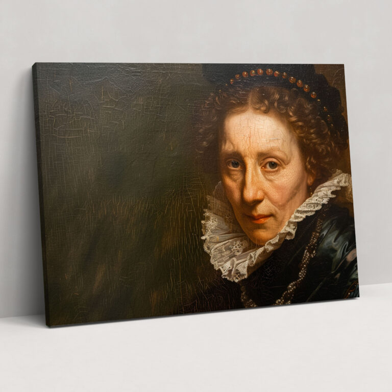 Rembrandt Noblewoman Canvas Print - Rembrandt, Canvas, Canvas Print, Rembrandt