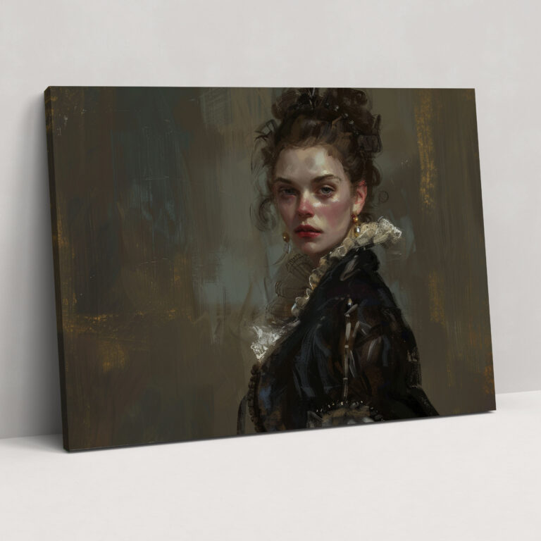 Rembrandt Noblewoman Wall Decoration - Rembrandt, Canvas Wall Art, Wall Decoration, Home Decoration