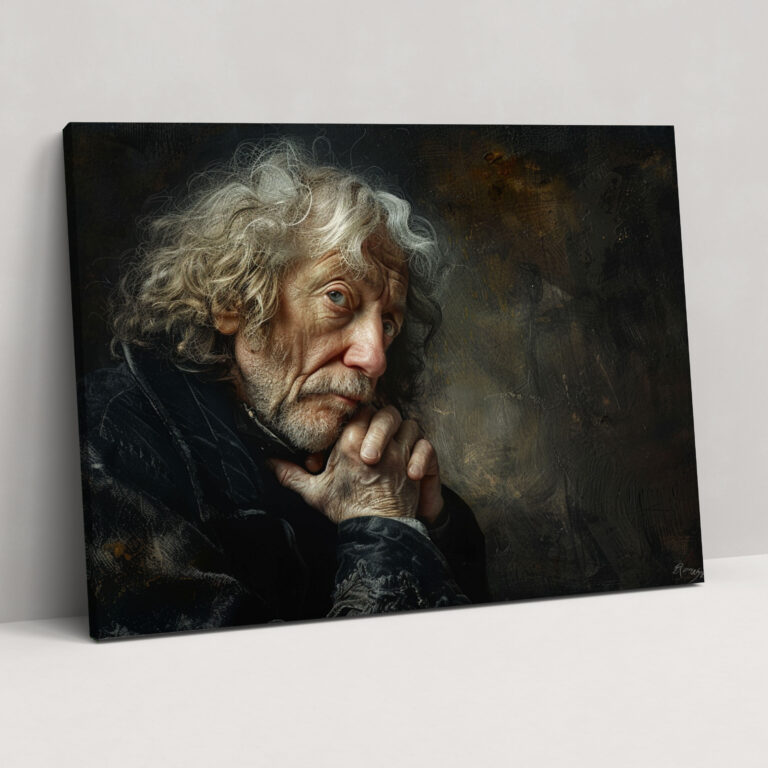 Rembrandt Canvas Print - Rembrandt, Wall Art, Rembrandt, Home Decoration