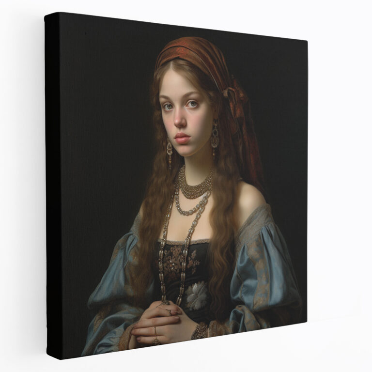 Graceful Renaissance Canvas Print - Renaissance, Wall Art, Canvas Print, Renaissance