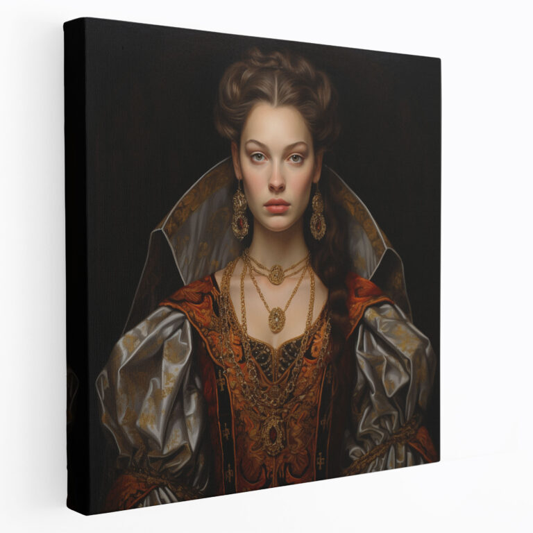 Renaissance Noblewoman Canvas Print - Renaissance, Wall Decoration, Noblewoman, Sophistication