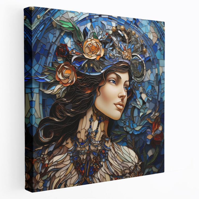 Renaissance Wall Art - Striking Mosaic - Renaissance, Wall Art, Vibrant Colors, Wall Decoration