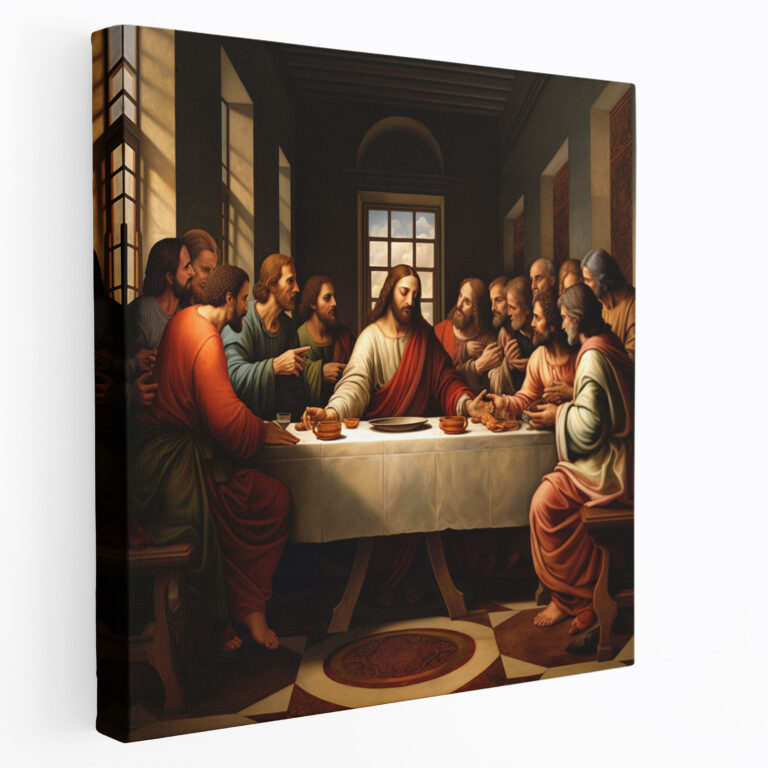 Renaissance 'The Last Supper' Canvas Print - Renaissance, Reproduction, Leonardo Da Vinci, Wall Art