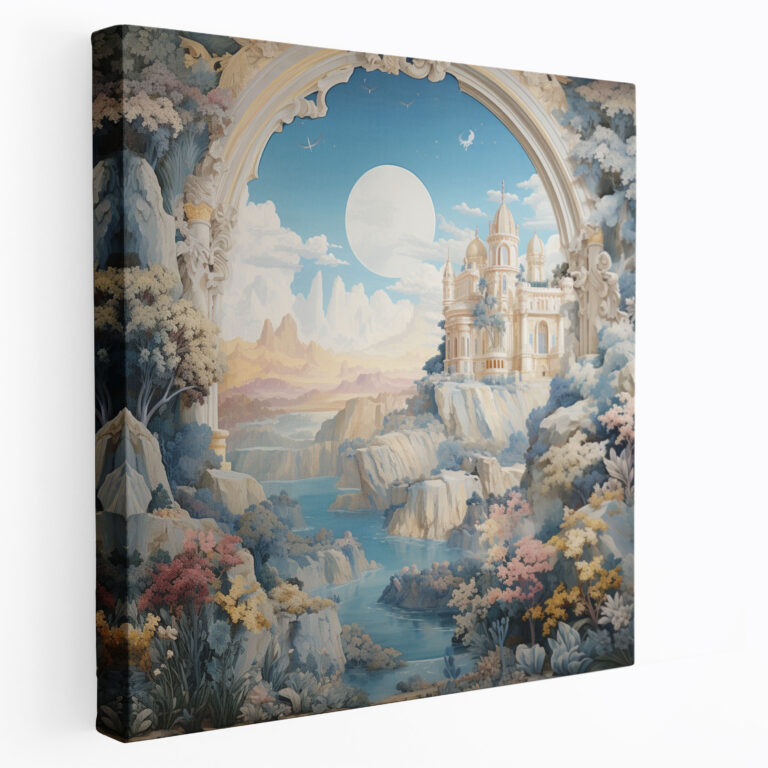 Renaissance Fresco Mural Wall Art - Renaissance, Renaissance Fresco Mural, Wall Decoration, Home Decoration