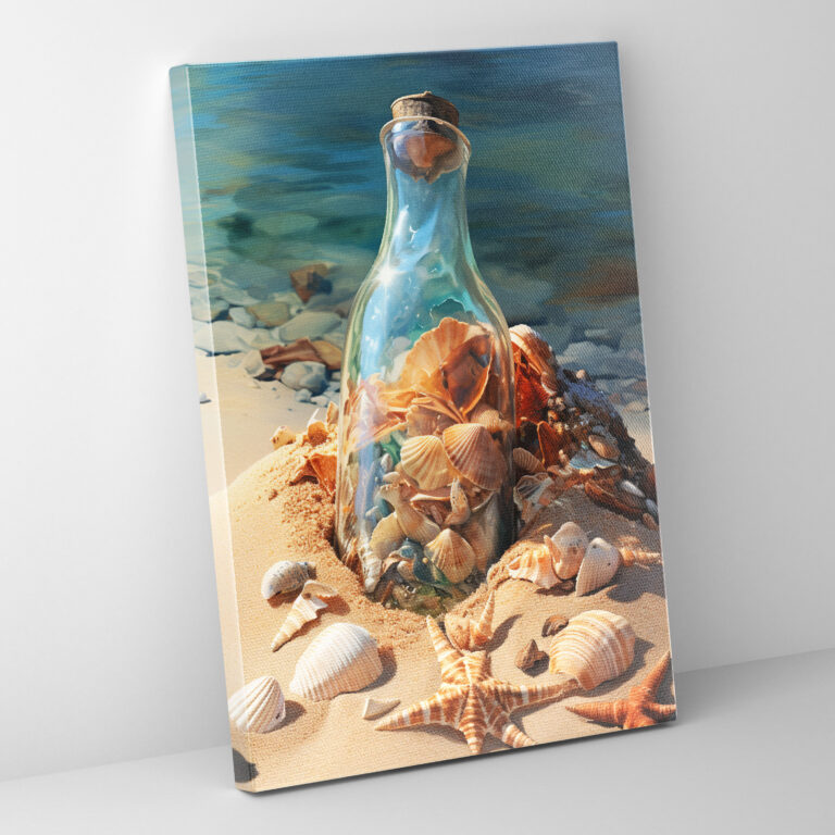 Realistic Glass Sculpture Wall Decor - Realistic Glass Sculpture, Mystery, Wall Decor, Broken Glass Bottle