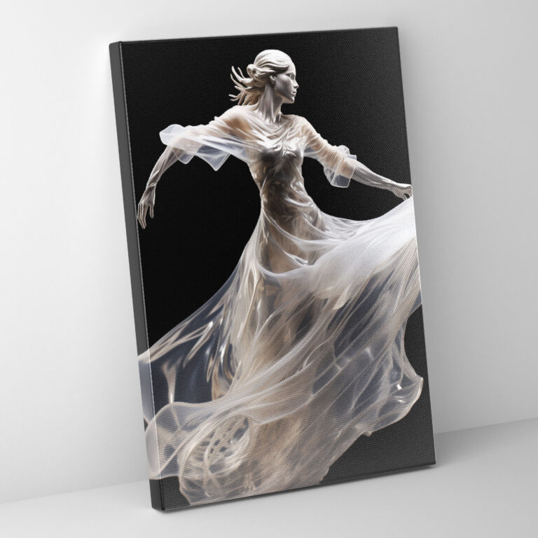 Realistic Glass Sculpture Wall Decoration - Realistic Glass Sculpture, Artistry, Delicate Glass Sculpture, Mid-Motion