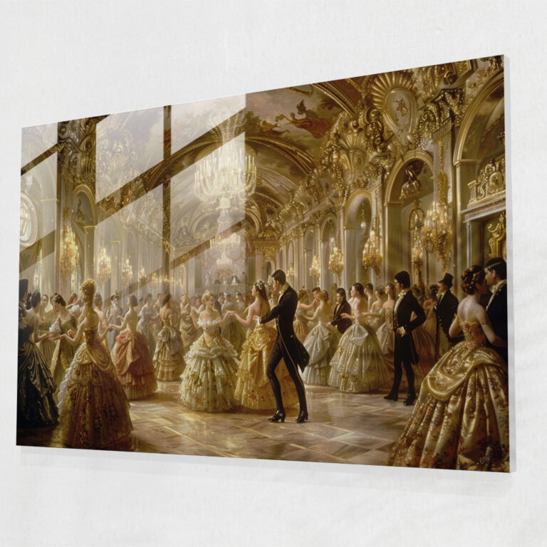 Rococo Style Painting Home Decoration - Rococo Style Painting, Wall Decoration, Rococo Style Painting, Modern Art
