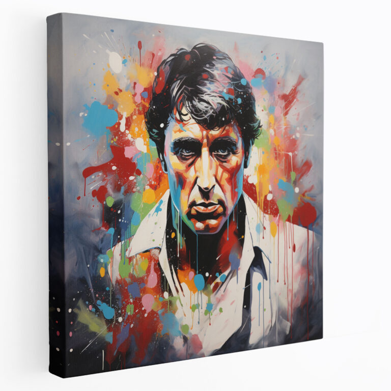 Scarface Canvas Print - Scarface, Scarface, Graffiti Art, Urban Style