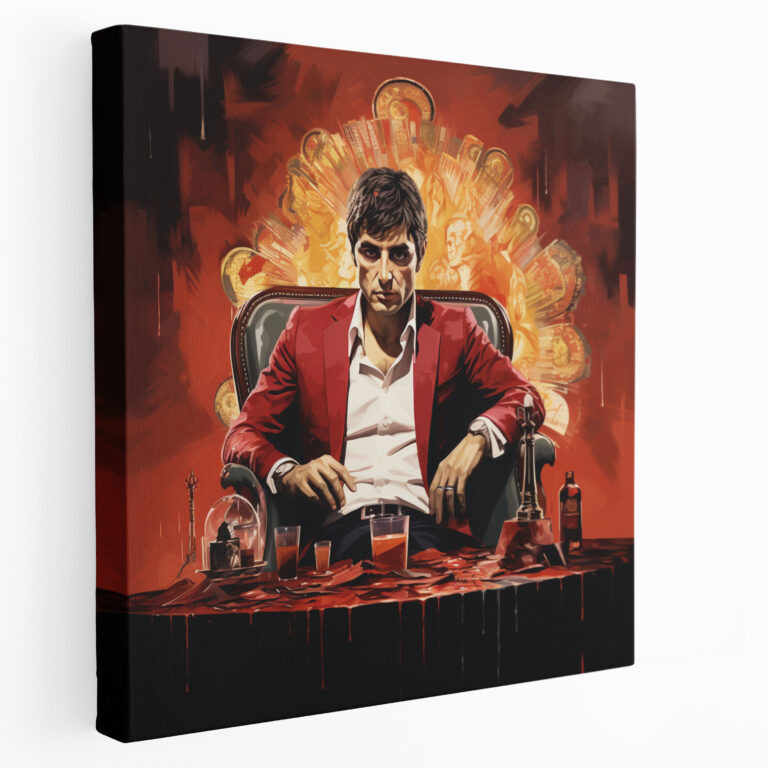 Scarface Wall Art: The Pursuit Of The American Dream - Scarface, American Dream, Wall Art, Prosperity
