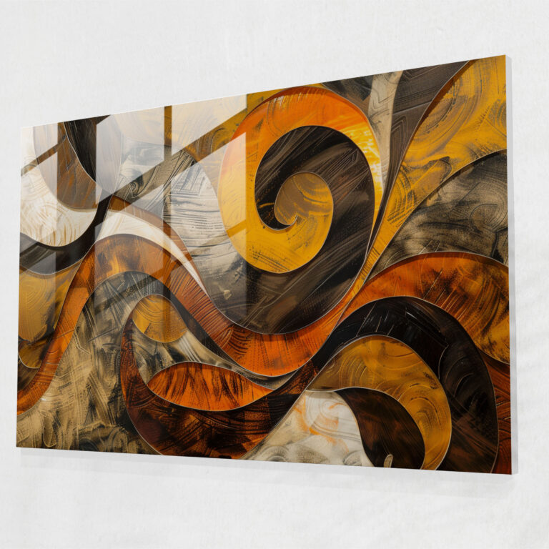Abstract Salvador Dali Swirls Wall Decoration - Salvador Dali, Modern Art, Salvador Dali, Wall Decoration