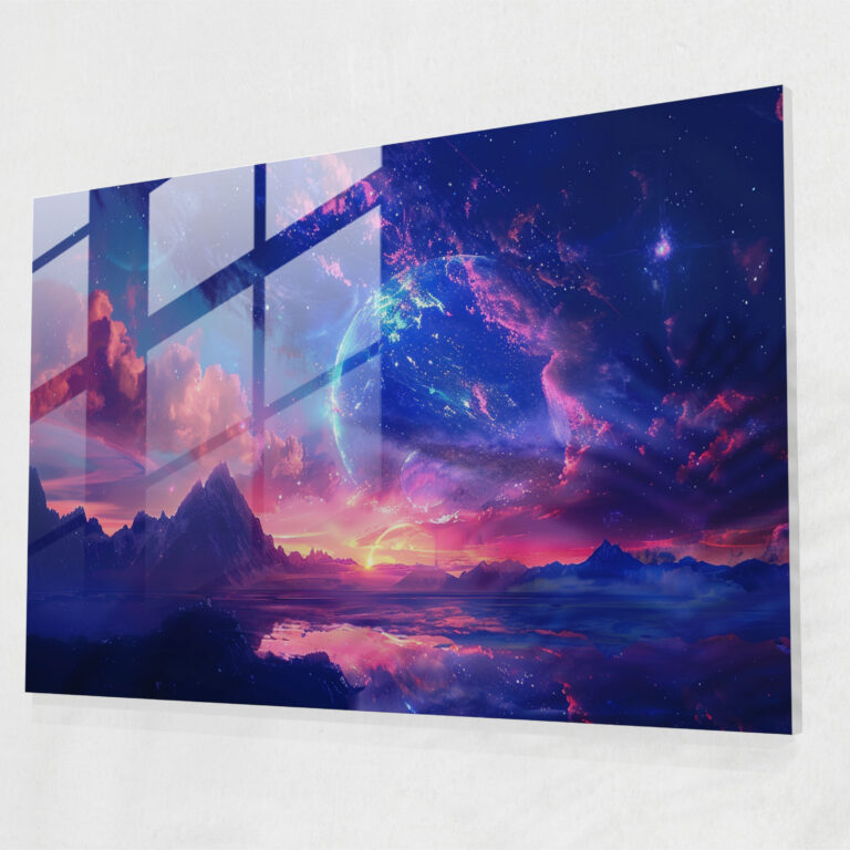 Salvador Dali Wall Decoration - Cosmic Galaxy Scene - Salvador Dali, Cosmic Art, Salvador Dali, Wall Decoration