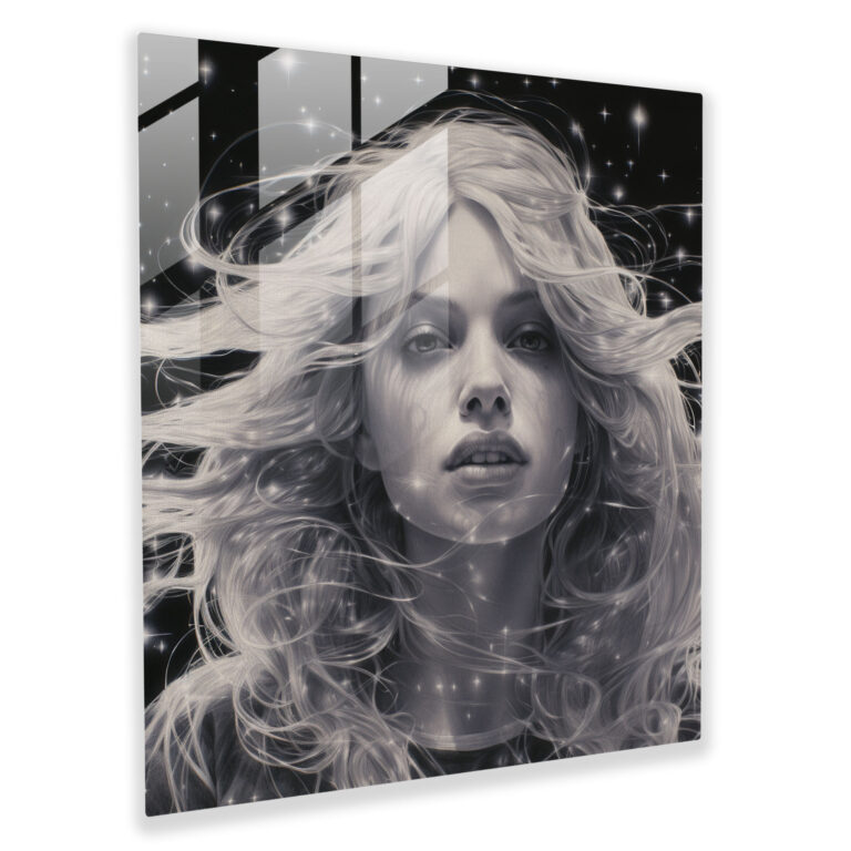 Star Map - Constellation Portraits - Star Map, Star Map, Glass Print, Wall Decoration
