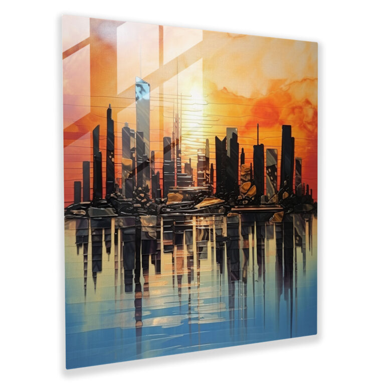 Sunrise Glass Wall Art - Sunrise, Glass Print, Captivating, Wall Decoration