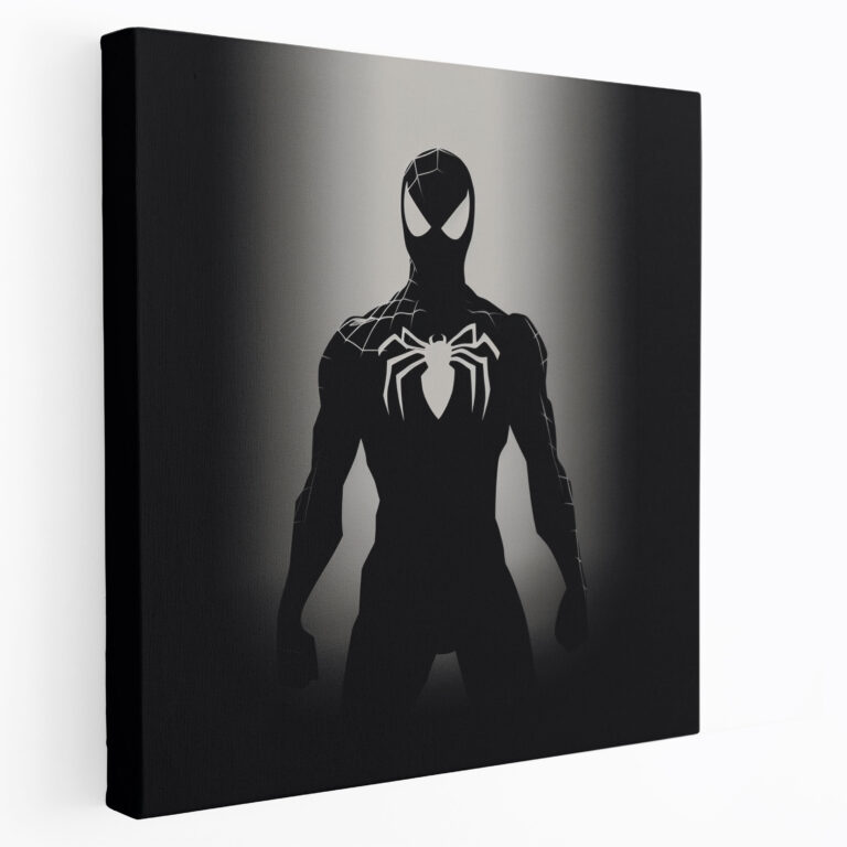 Spiderman Canvas Print - Minimalist Wall Art - Spiderman, Home Decoration, Power, Canvas