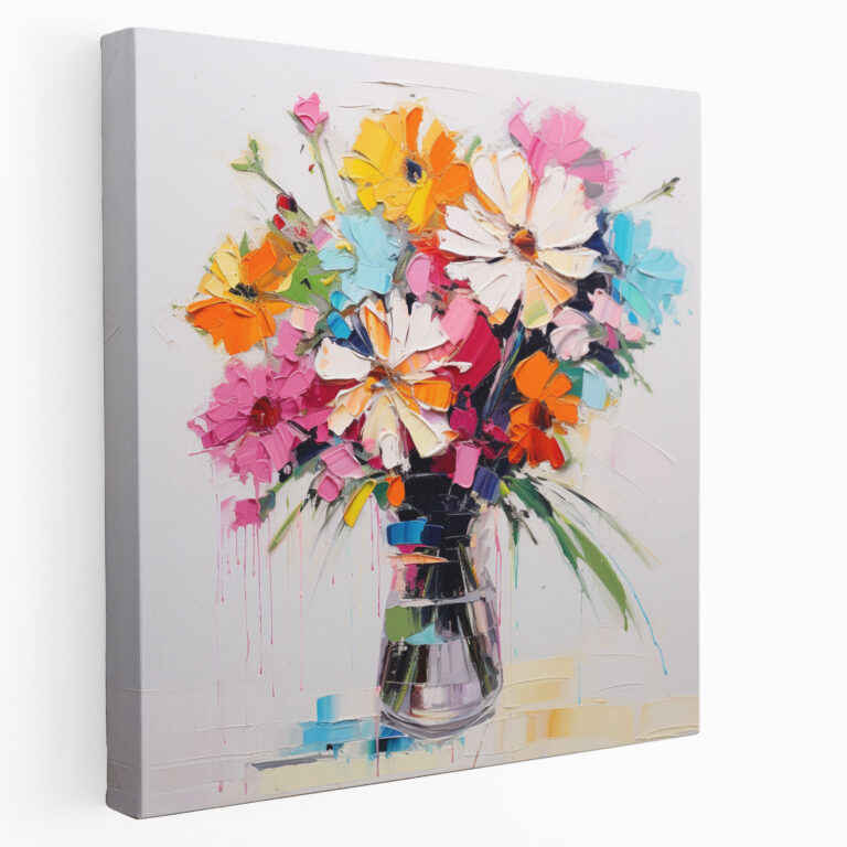 Still Life Wall Art - Modern Flower Vase - Still Life, Wall Art, Flower Vase, Still Life