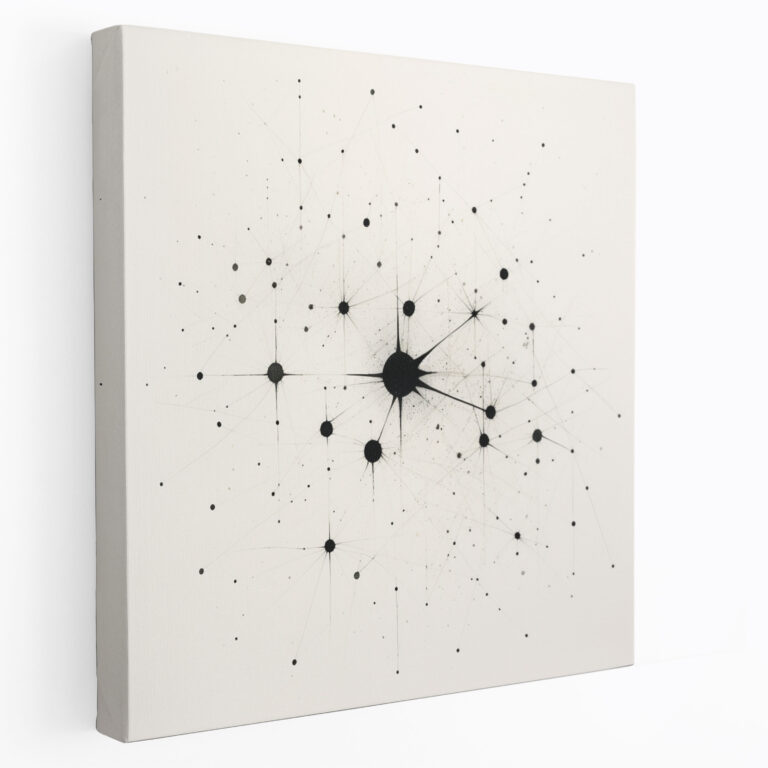 Star Map Wall Art - Star Map, Simple Yet Elegant, Home Decoration, Elevate Your Decor