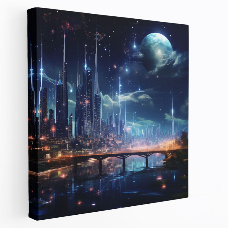 Star Map Wall Decoration - Star Map, Canvas Wall Art, Mesmerizing, Star Map