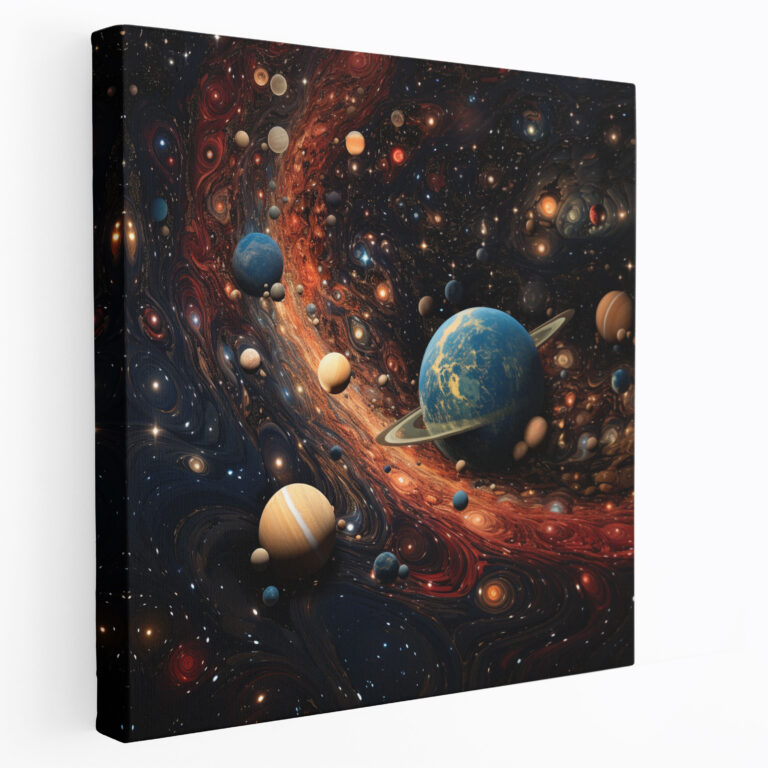 Star Map Canvas Print - Star Map, Galaxies, Canvas Wall Art, Canvas