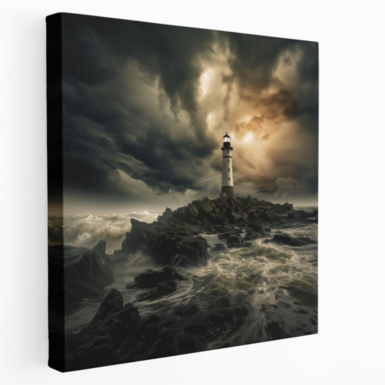 Storm Wall Art - Storm, Canvas Print, Wall Art, Anticipation
