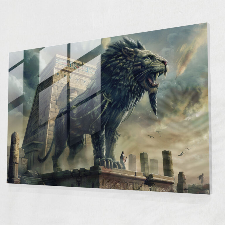 Sumerians Home Decoration - Sumerians, Wall Decoration, Home Decoration, Glass Print