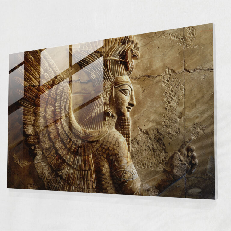 Sumerians Glass Art - Sumerians, Sumerians, Glass Art, Divine Feminine