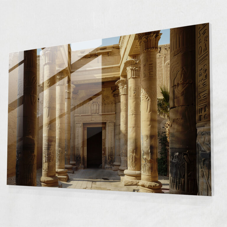 Sumerians Wall Decoration - Sumerians, Glass Print, Ancient Engineering, Sumerians