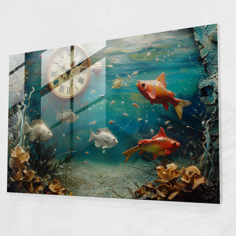 Dreamlike Surrealism Glass Wall Art - Surrealism Art, Surrealism Art, Modern Art, Glass Wall Art