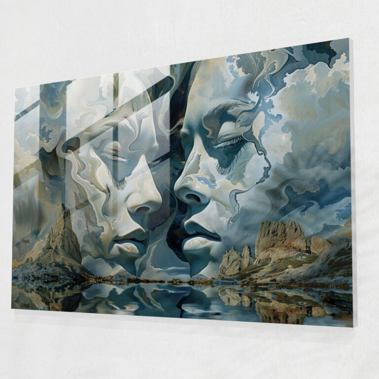 Surrealism Art Modern Art - Surrealism Art, Glass Print, Home Decoration, Modern Art