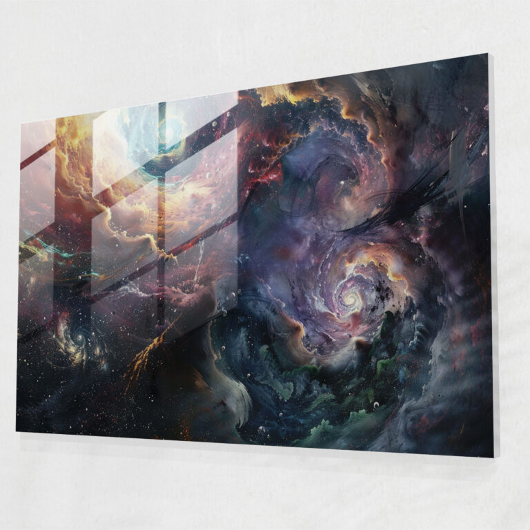 Surrealism Art Wall Decoration - Surrealism Art, Glass Print, Modern Art, Wall Decoration