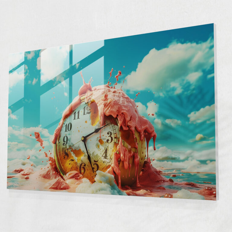 Surrealism Glass Art Modern - Surrealism Art, Melting, Modern Art, Glass Art