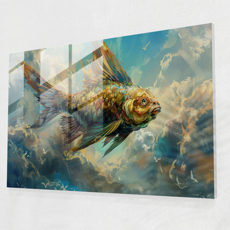 Surrealism Glass Wall Art - Surrealism Art, Glass Art, Surrealism Art, Wall Decoration