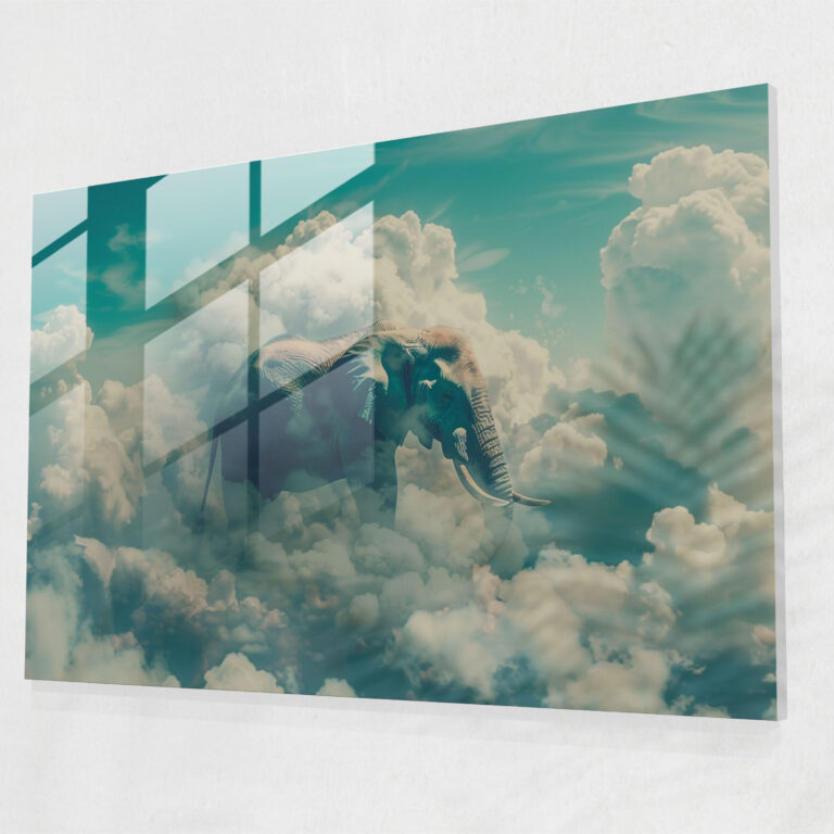 Surrealism Wall Decoration - Surrealism Art, Glass Wall Art, Wall Decoration, Surrealism Art