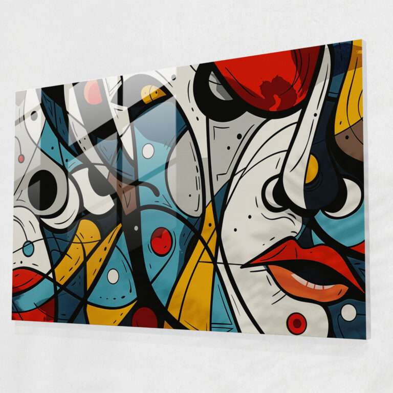 Surrealism Wall Decoration - Surrealism Art, Modern Art, Glass Print, Wall Decoration