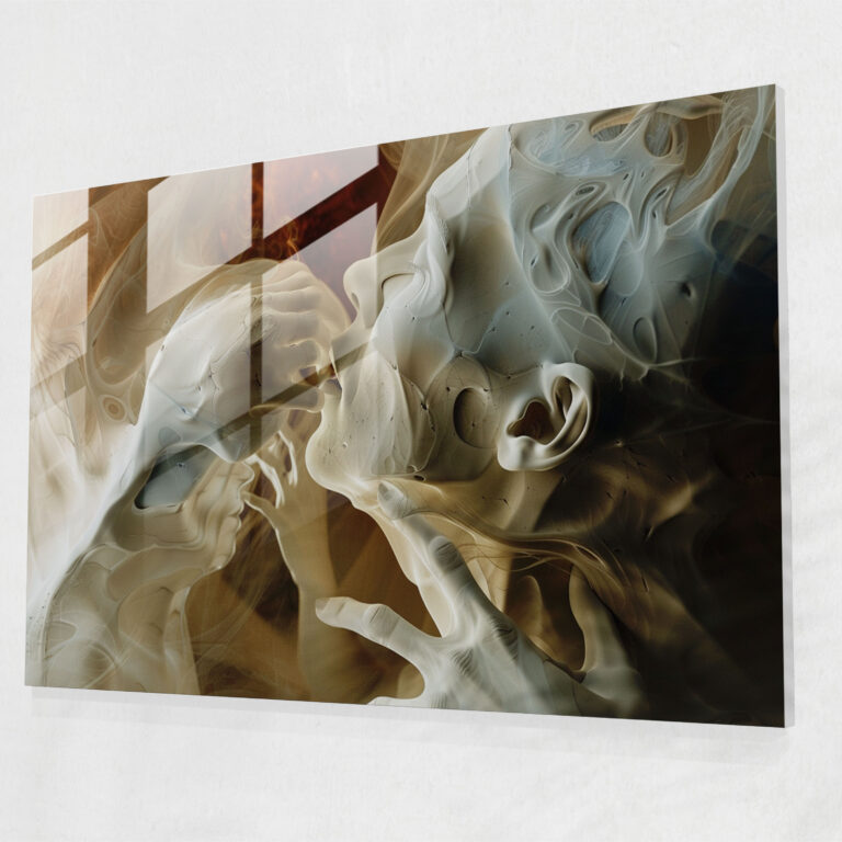 Surrealism Art Modern Art - Surrealism Art, Modern Art, Glass Print, Glass Wall Art