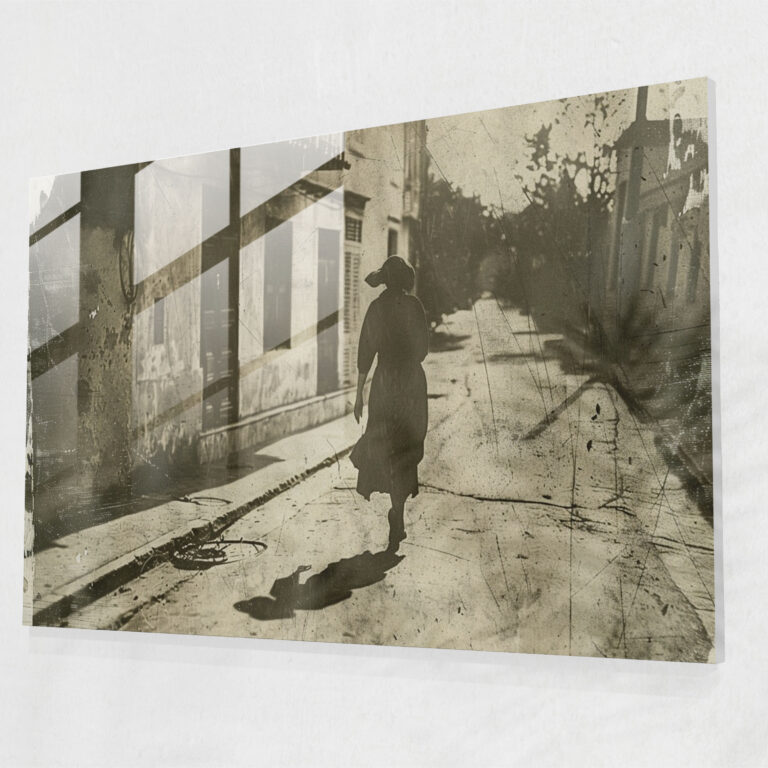 Surrealism Glass Print - Surrealism Art, Modern Art, Glass Print, Home Decoration